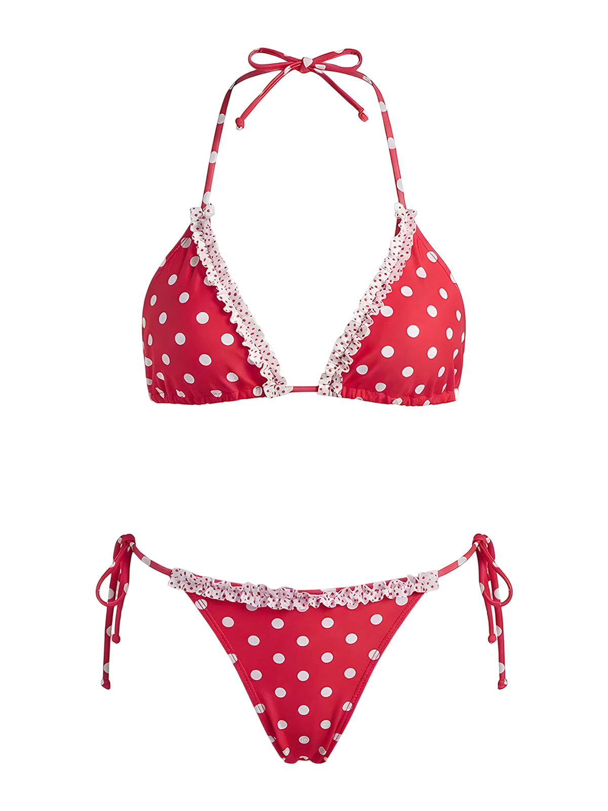 Midnight Frill Bikini