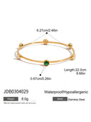 Lumi-Luxe Bead Bangle