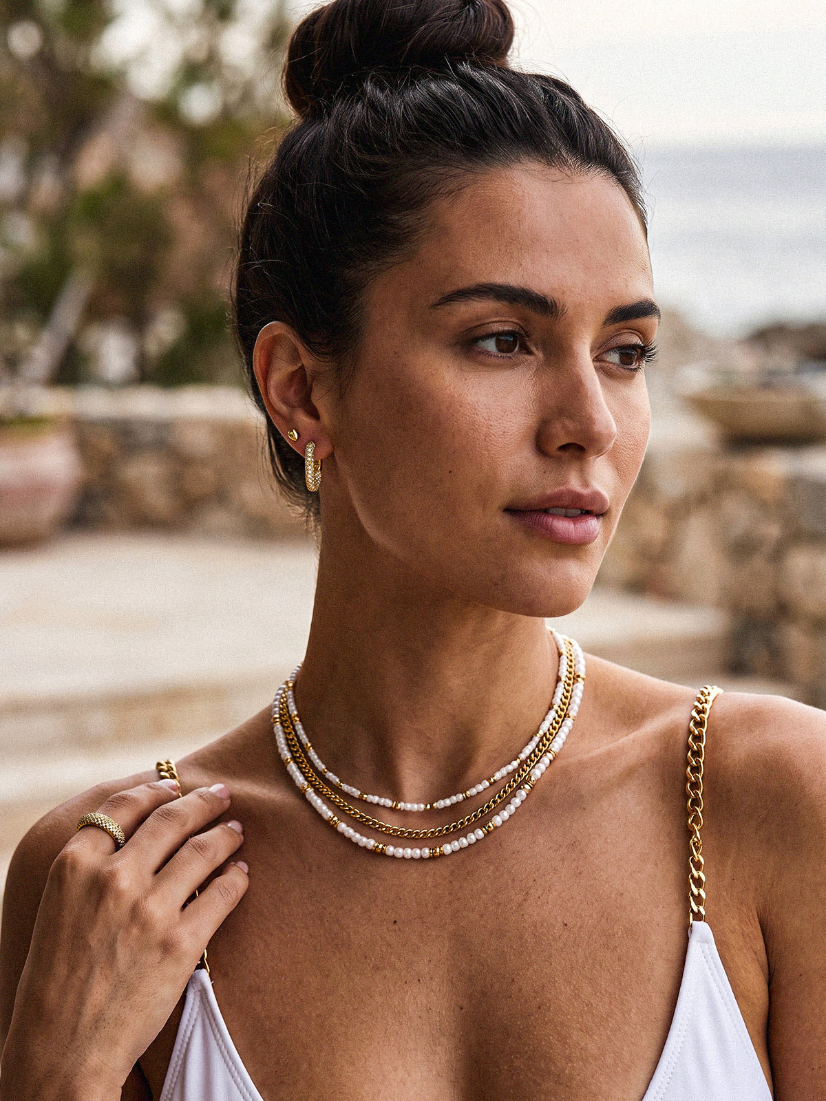 Luxe Oval Hoops