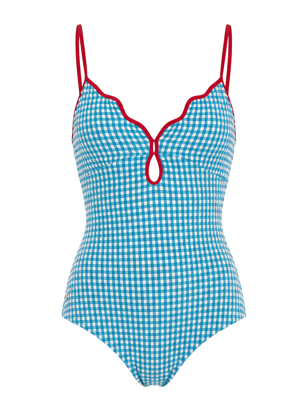 Marina Check One-Piece