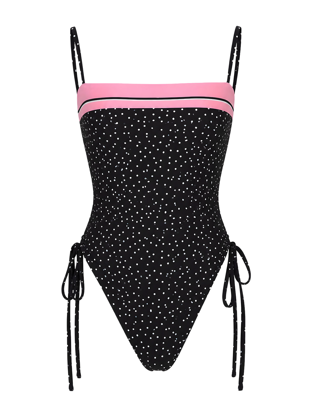 Noir Polka Monokini