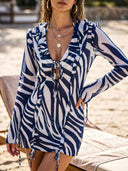 Coastal Ruffle Dress