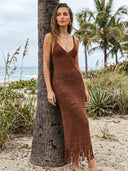 Zara-Knit Fringe Dress ♥