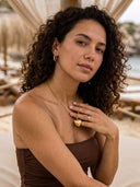 LENA-LOCKET HEART NECKLACE