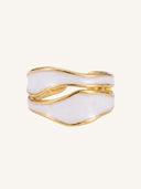 MARA-PERL SCULPT RING
