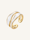 MARA-PERL SCULPT RING