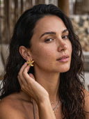 Lina-Flower Studs