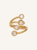 INES-SPARK WRAP RING