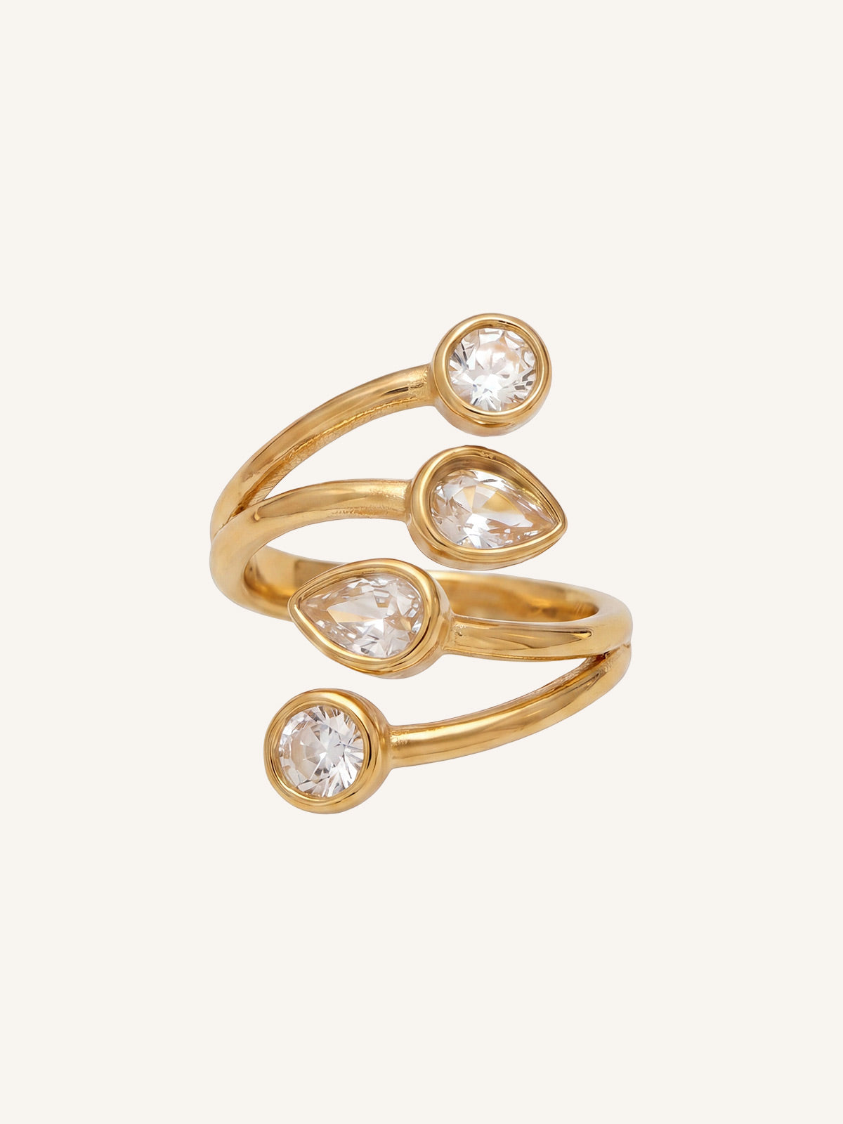 Ines-Spark Wrap Ring