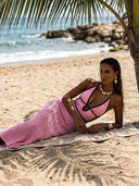 MIRA-CROCHET MAXI DRESS ♥