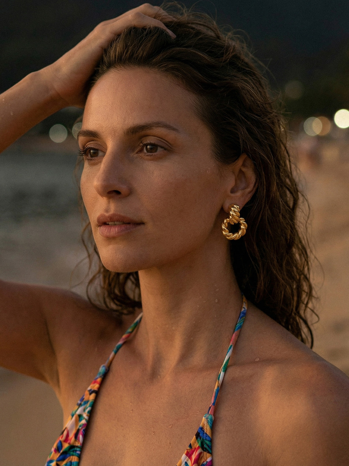 Elva–Twist Luxe Earrings