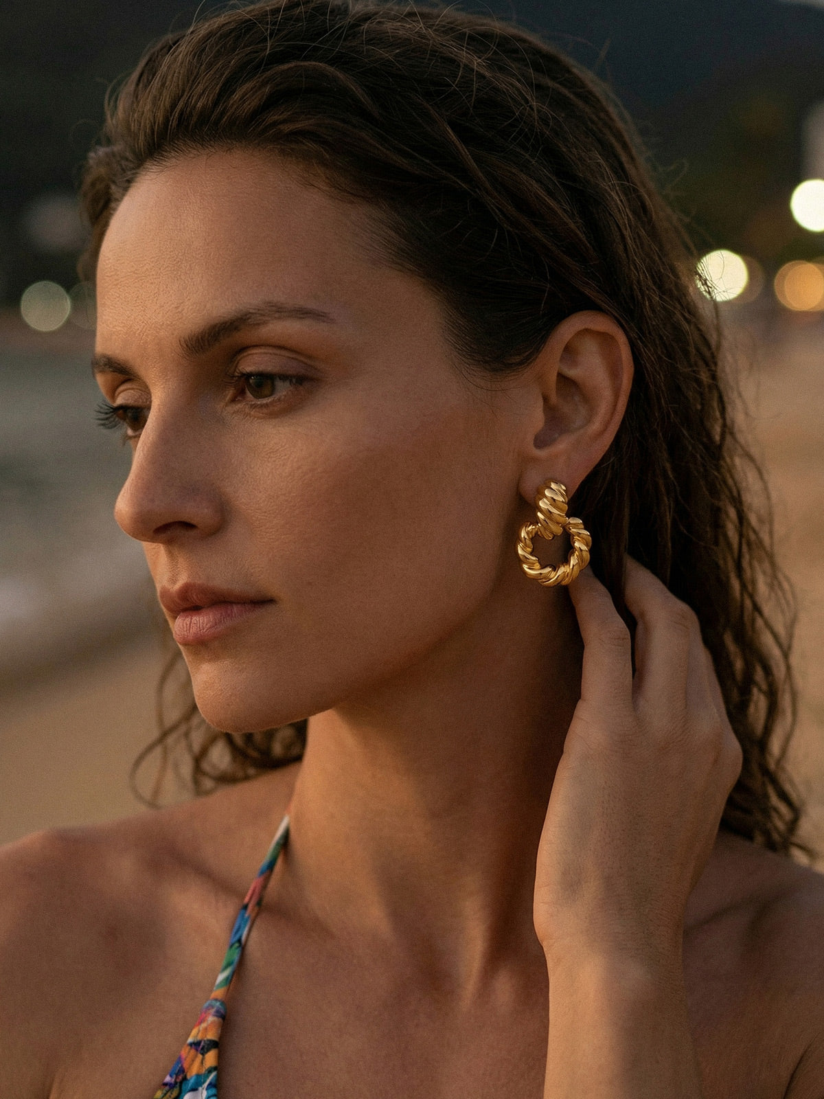 Elva–Twist Luxe Earrings