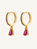 Aurelia-Drop Hoops