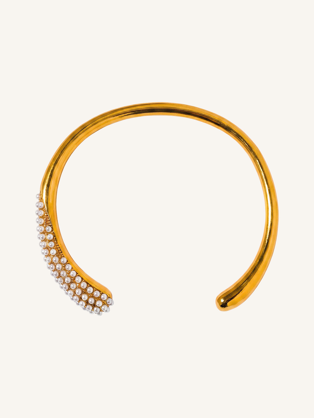 Naya–Pearl Cuff Bangle
