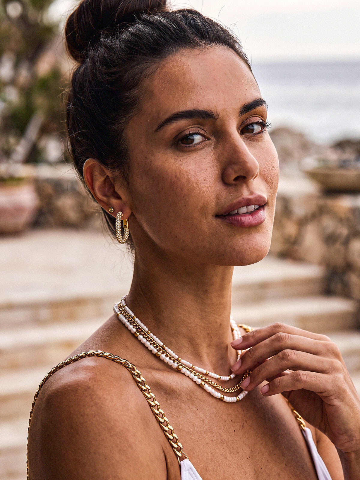 Luxe Oval Hoops