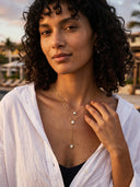 AYLIN-SPARK DROP NECKLACE