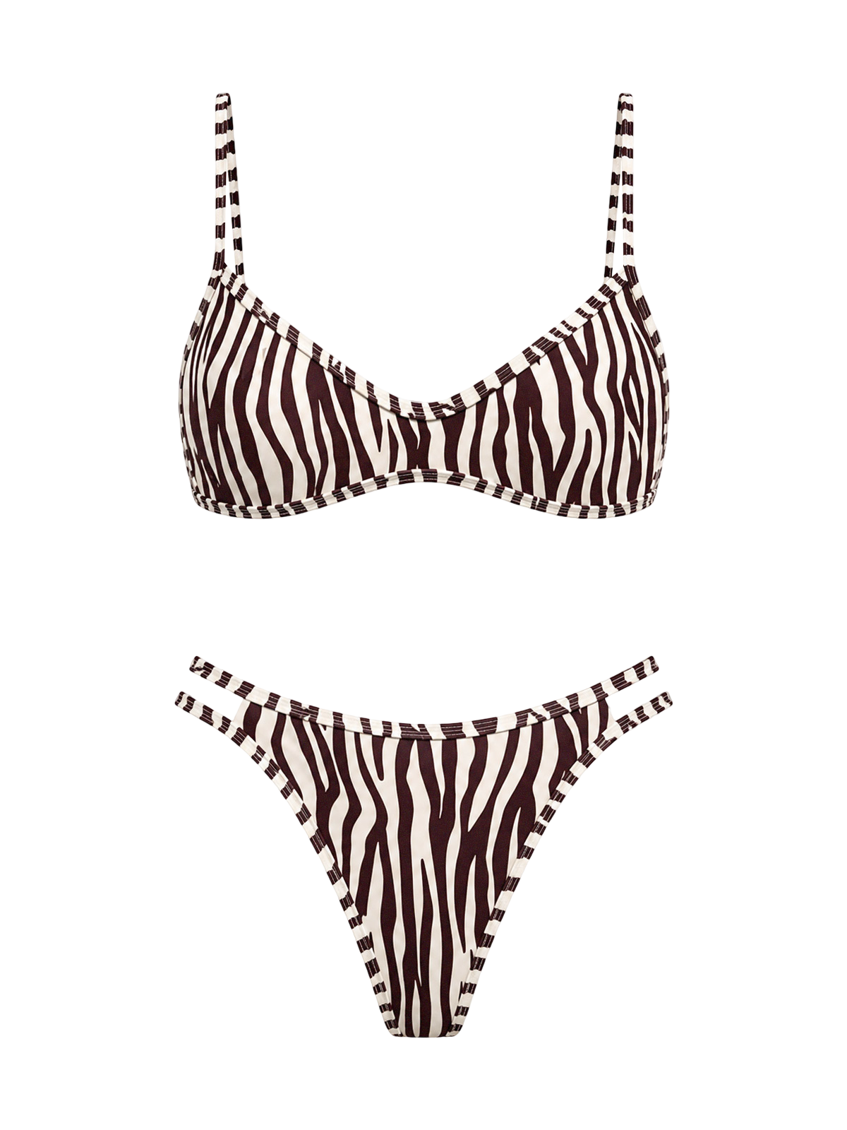 Sculpt Zebra Bikini