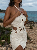 Lora-Floral Crochet Dress ♥