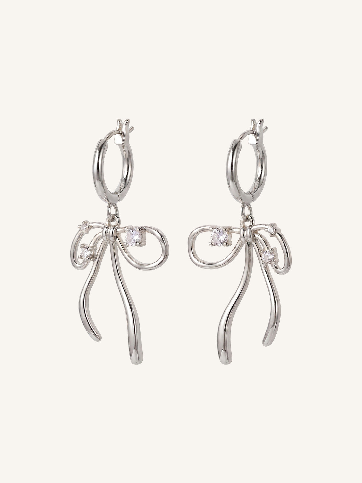 Elowen-Bow Hoops