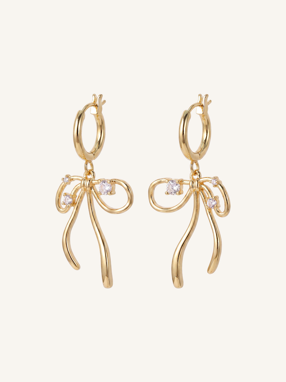 Elowen-Bow Hoops