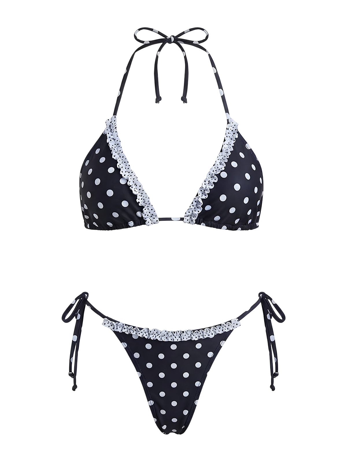 Midnight Frill Bikini