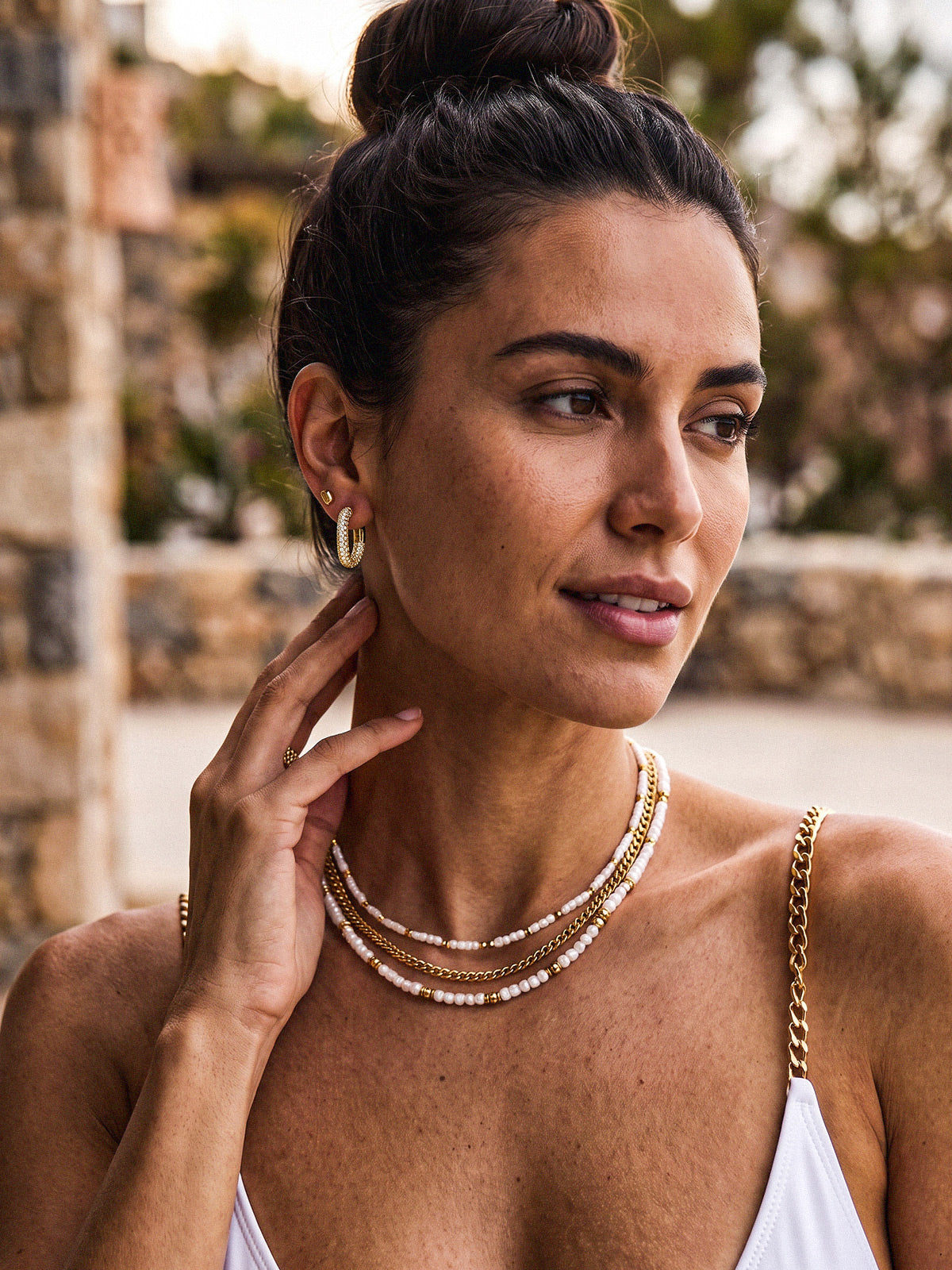 Luxe Oval Hoops