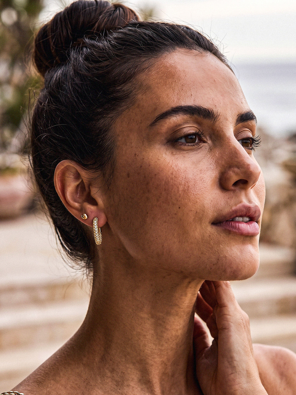 Luxe Oval Hoops