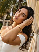 ARIA-MINIMAL WAVE CUFF ♥