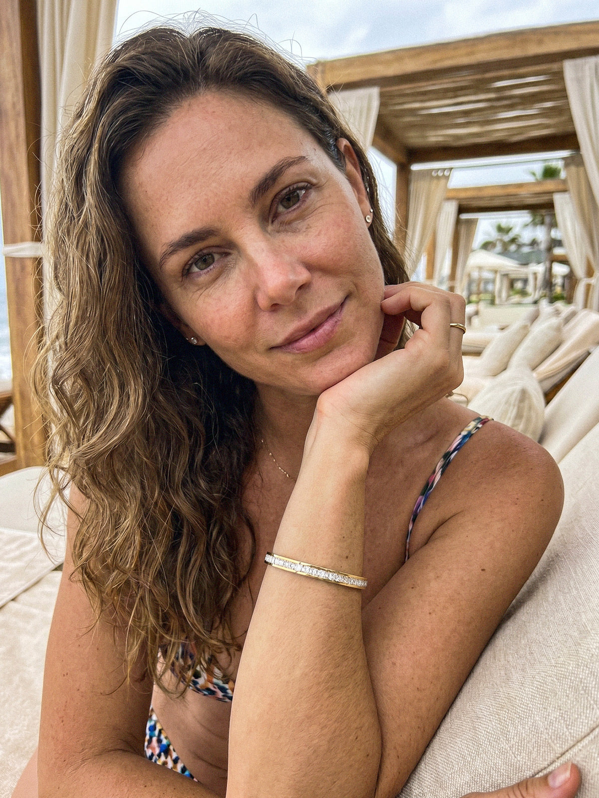 Lina-Crystal Cuff