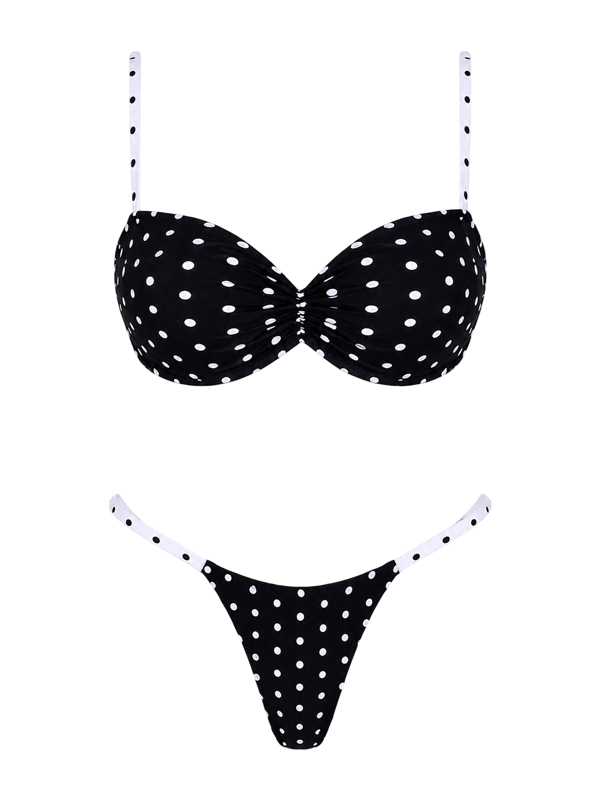 Noir Dot Bikini