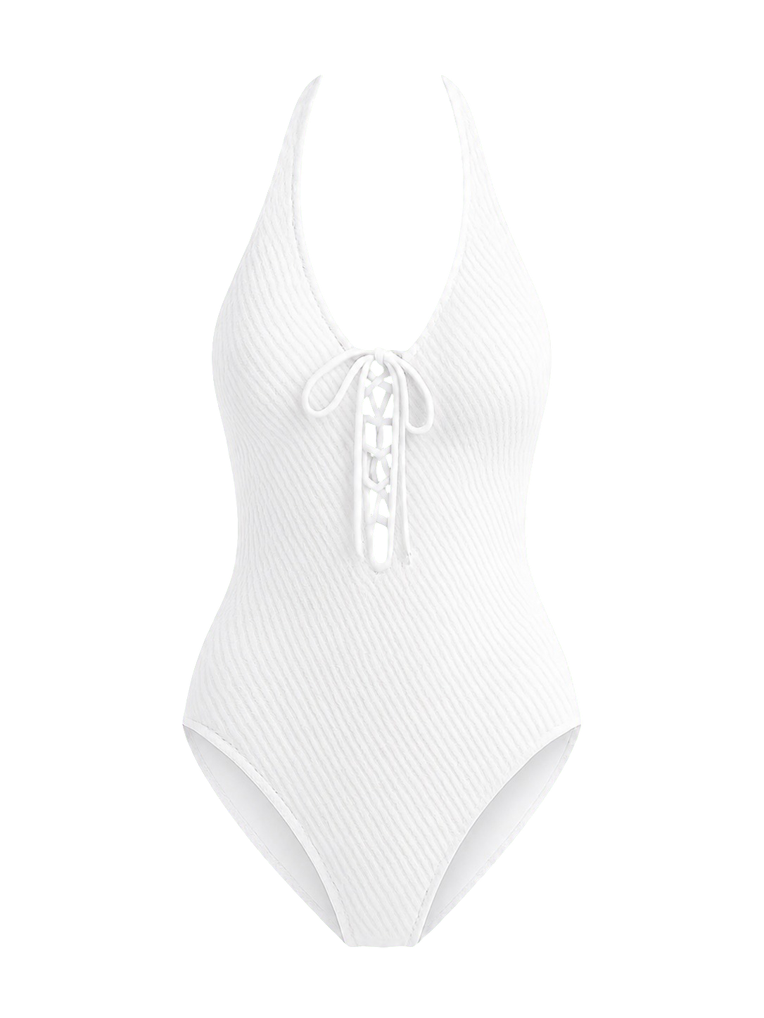 Nora-Sculpt Halter Suit