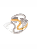 Nora-Wave Gold Ring