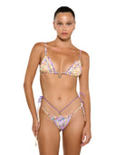 Elora-Floral Beads Bikini