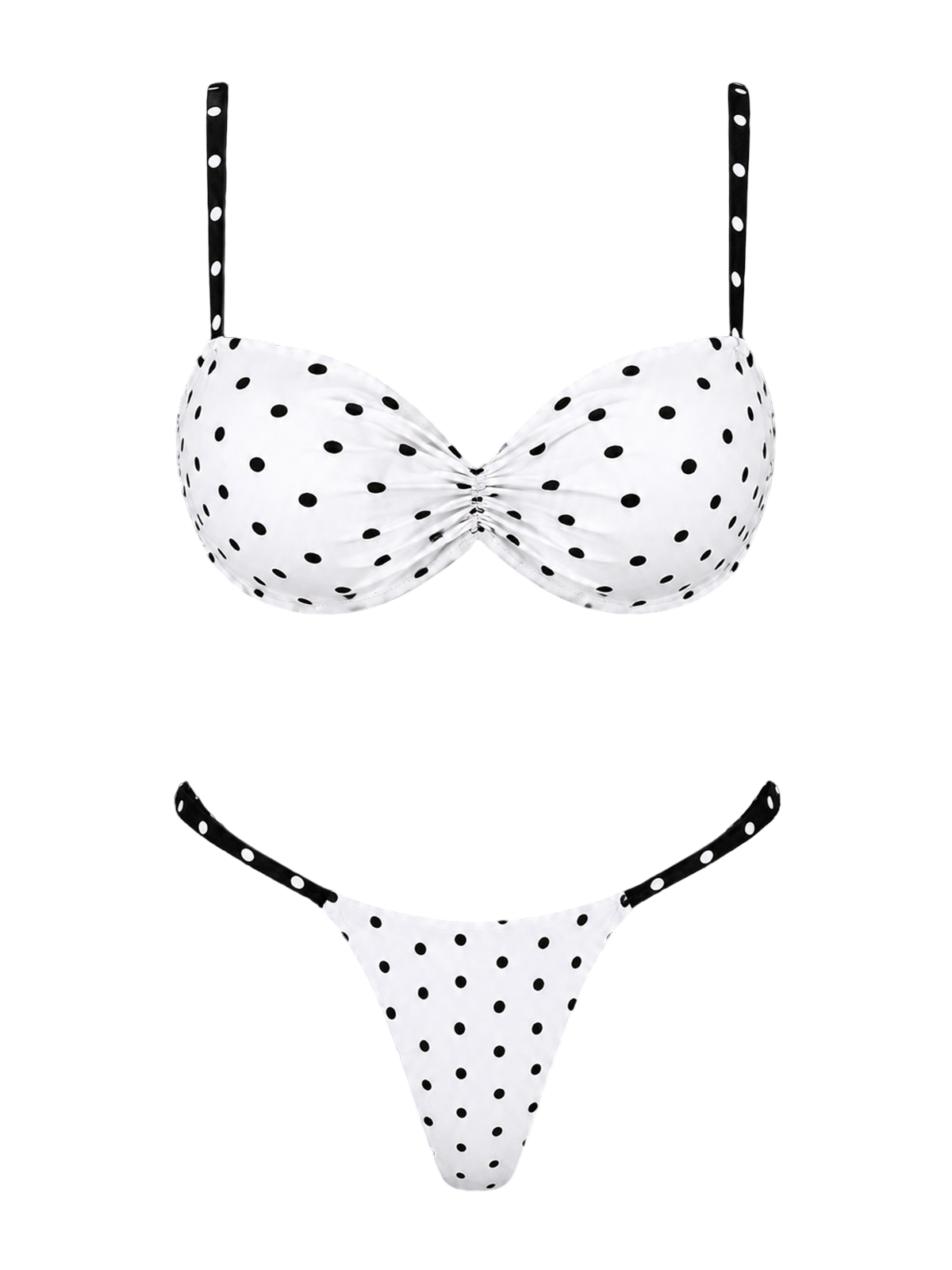 Noir Dot Bikini