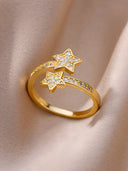 Nina-Twinkle Star Ring