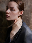 Liora-LEAF EARRING