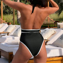 Lily-Contrast One Piece