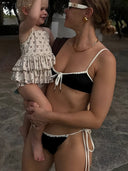 Nola-Tie Trim Bikini