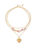Naya-Trio Gem Necklace