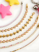 Elina-Pink Charm Set