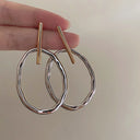 LUX–ART LOOP EARRINGS