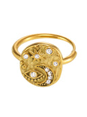 Lina-Eye Moon Ring
