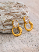 Alma-Bold Shine Hoops