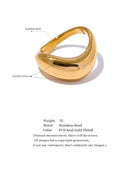 Noa-Bold Dome Ring
