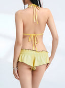 Nola-Ruffle Short Bikini
