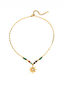 Alina-Sun Charm Necklace