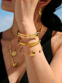 Elsa-Stack Bold Bangle
