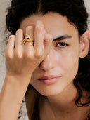 Nia-Twin Sparkle Ring