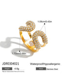 Lyra-Dual Sparkle Ring