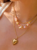 Naya-Trio Gem Necklace